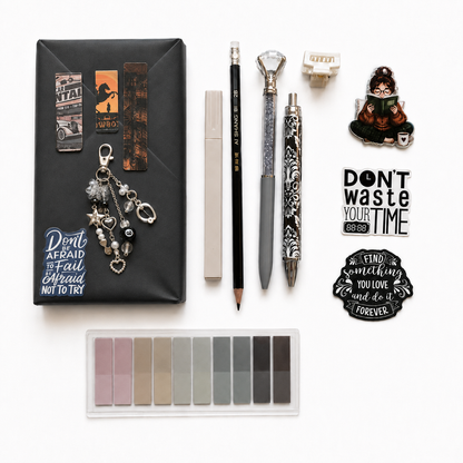 Black Mystery – Blind Date with a Book Box - Bookish Bundle