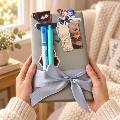 Fall Blind Date with a Book - Autumn Cozy gift set with bookish bundle