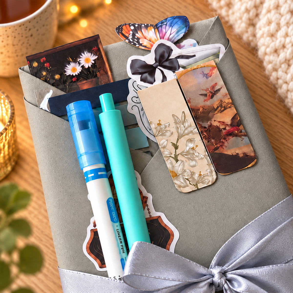 Fall Blind Date with a Book - Autumn Cozy gift set with bookish bundle