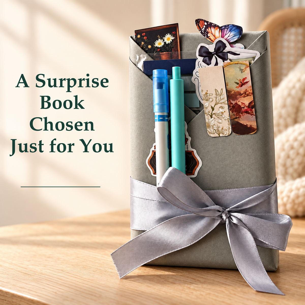 Fall Blind Date with a Book - Autumn Cozy gift set with bookish bundle