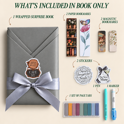 Fall Blind Date with a Book - Autumn Cozy gift set with bookish bundle